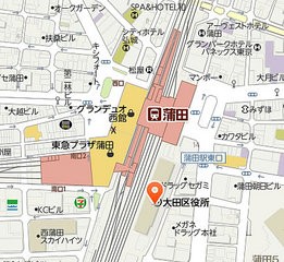 大田区区役所　 MAP