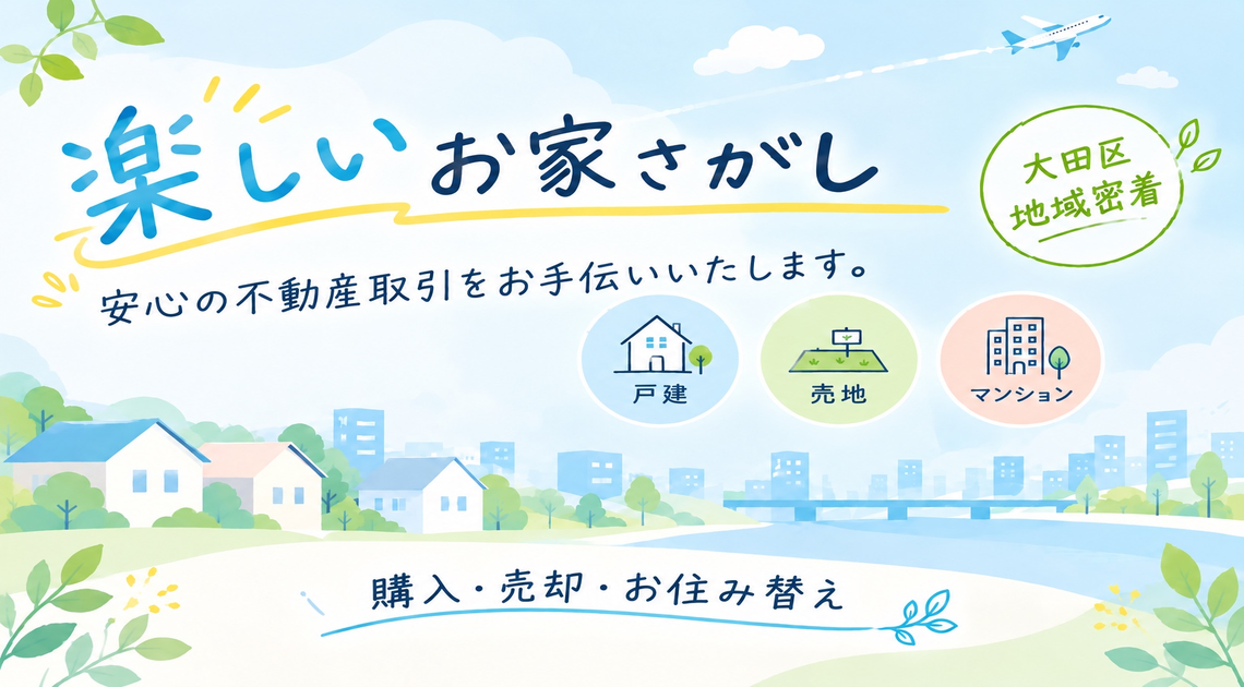 楽しいお家さがし